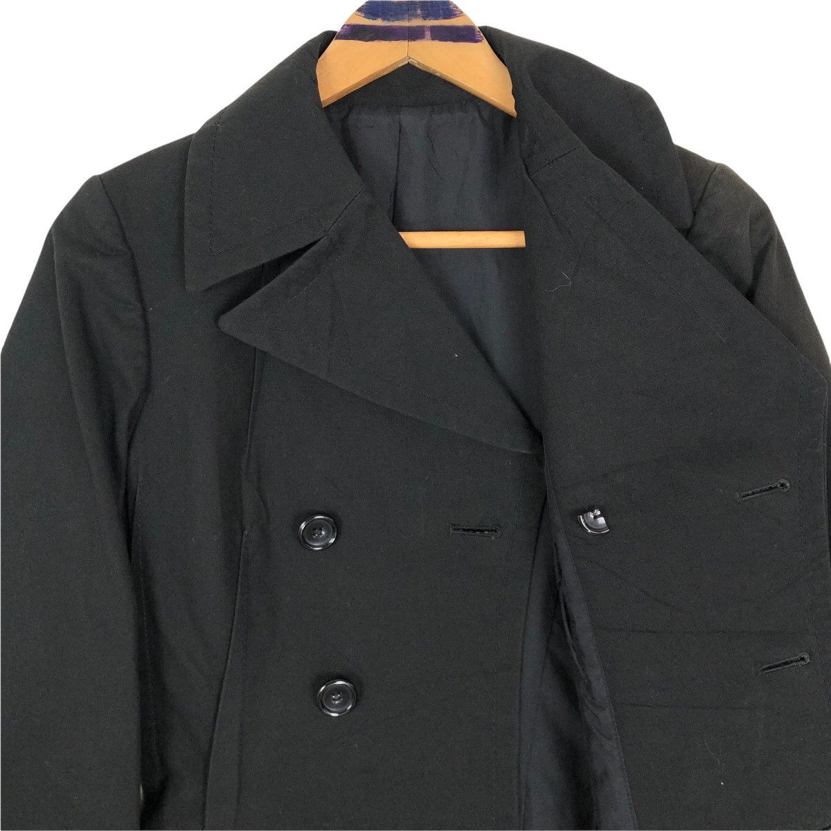 Comme des Garcons Comme Des Garcons Rei Kawakubo AD2005 Cotton Peacoat Size S / US 4 / IT 40 - 7 Thumbnail
