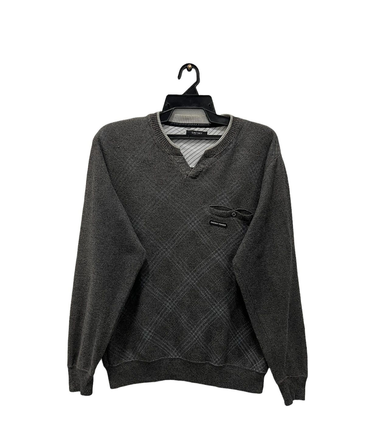 Yohji Yamamoto YOHJI YAMAMOTO SACSNY Y’SACCS SWEATSHIRT Size US L / EU 52-54 / 3 - 1 Thumbnail