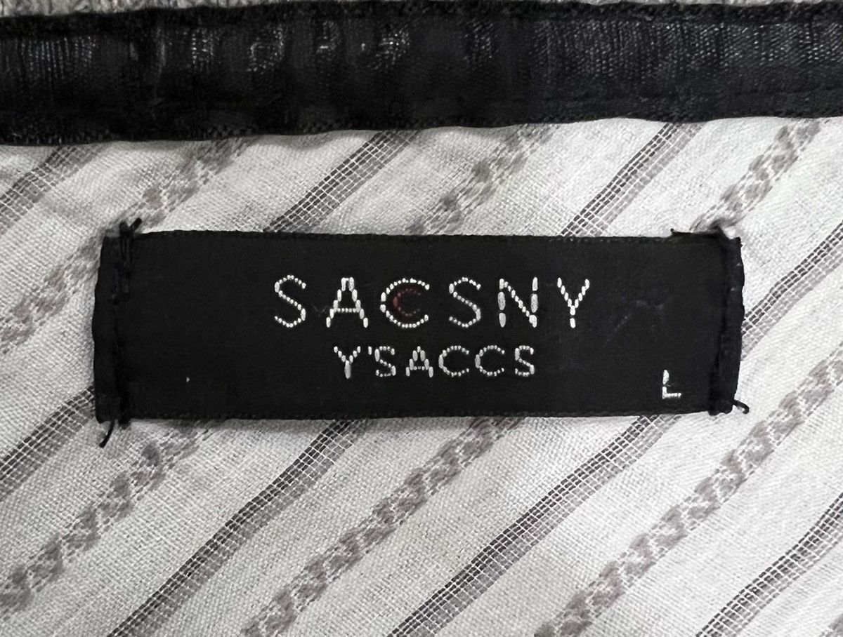 Yohji Yamamoto YOHJI YAMAMOTO SACSNY Y’SACCS SWEATSHIRT Size US L / EU 52-54 / 3 - 8 Thumbnail