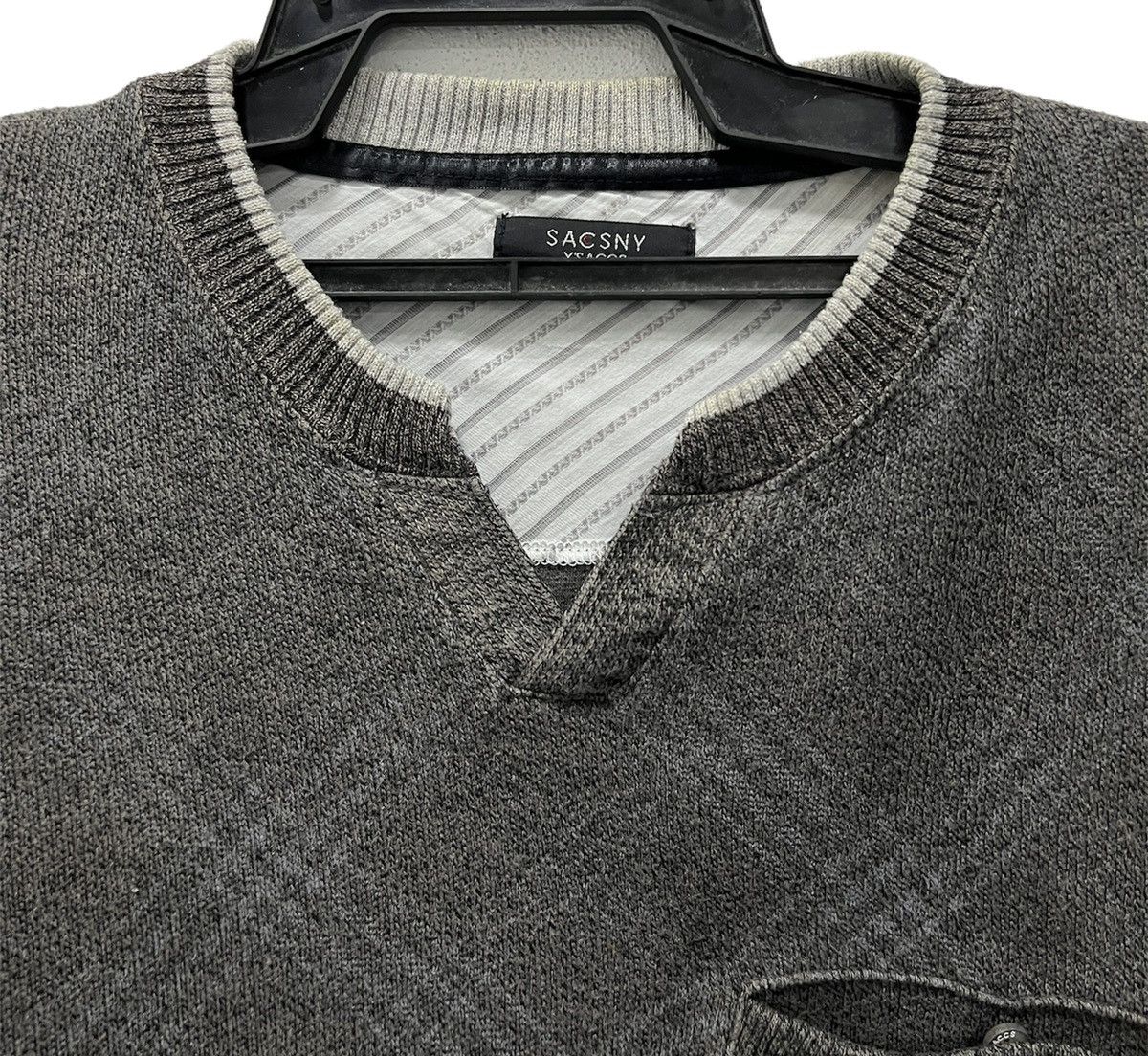 Yohji Yamamoto YOHJI YAMAMOTO SACSNY Y’SACCS SWEATSHIRT Size US L / EU 52-54 / 3 - 3 Thumbnail