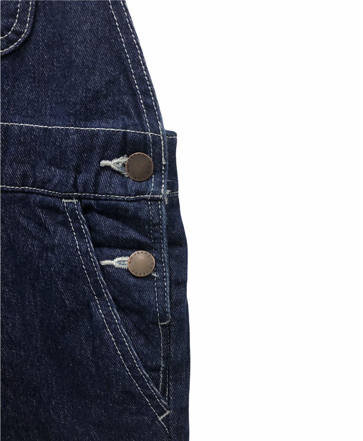 Designer × Japanese Brand GU JEANS OVERALLS Size US 27 - 4 Thumbnail