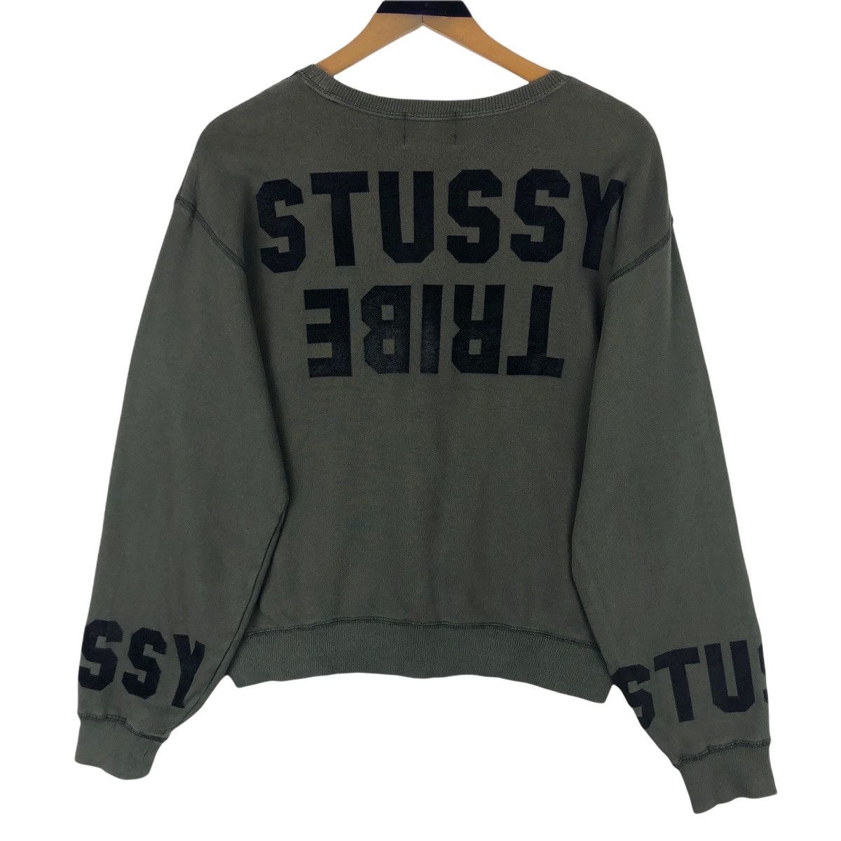 Stussy Vintage Stussy Tribe Crewneck Sweatshirt Spell Out Big Logo Size US S / EU 44-46 / 1 - 1 Thumbnail