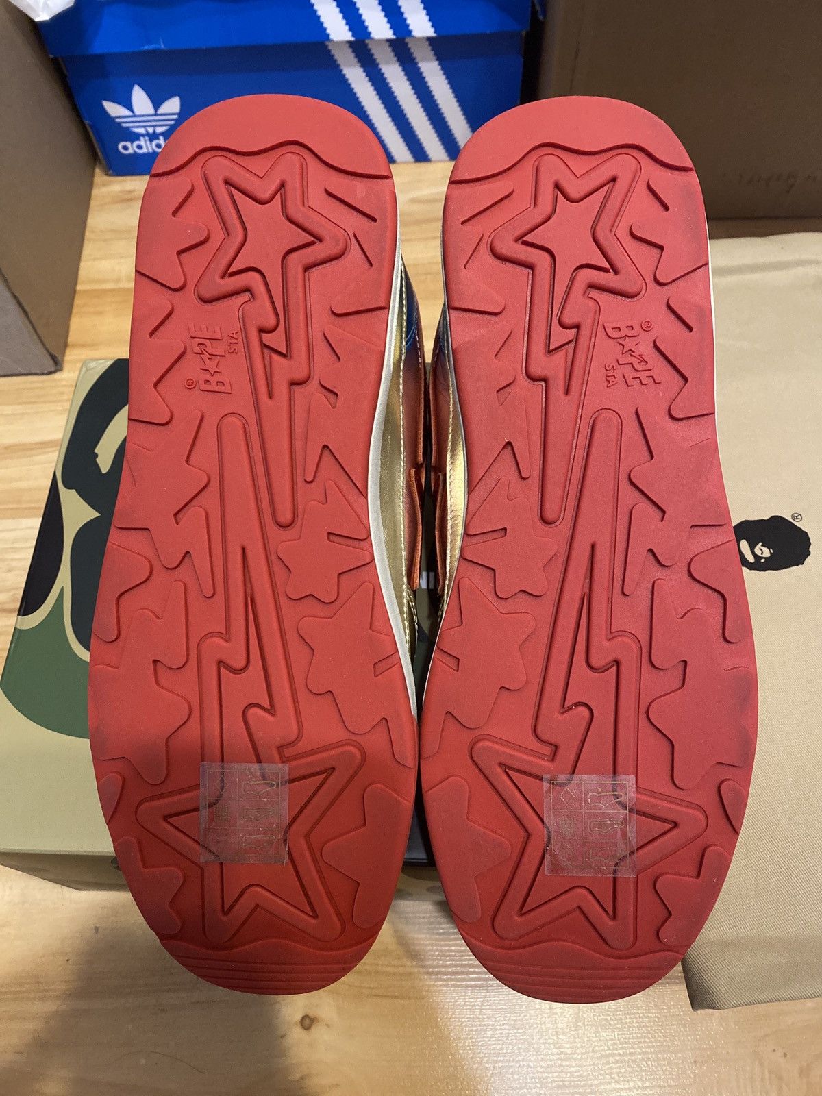Bape A Bathing Ape Bape Road Sta Size US 9.5 / EU 42-43 - 7 Thumbnail