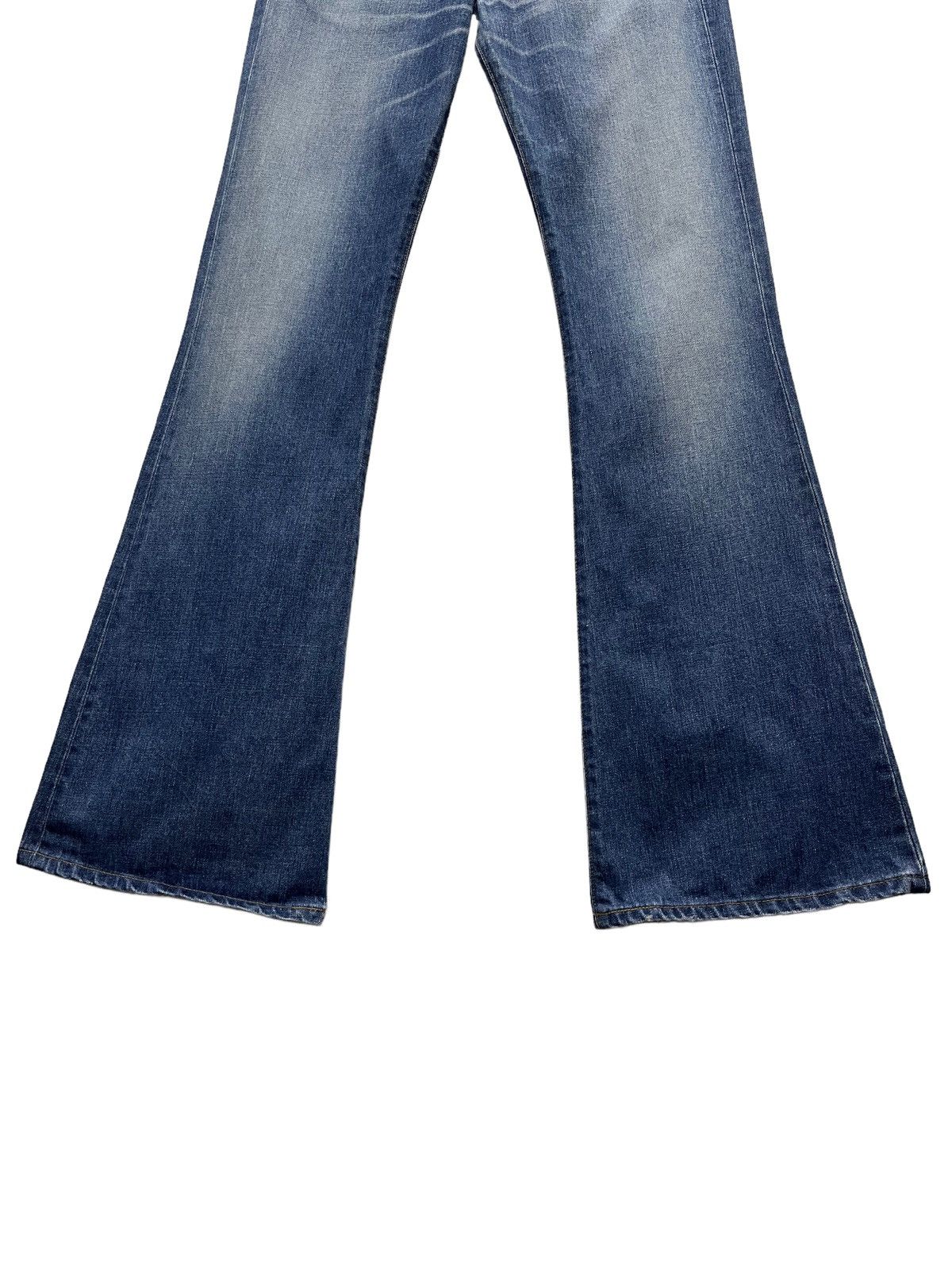 Edwin 🔥FYE FLARE🔥Vintage EDWIN 502 TIGHT Bell Bottom Wide Leg Size US 29 - 3 Thumbnail