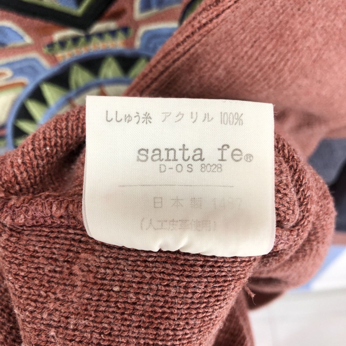 Japanese Brand Vintage SANTA FE Sweatshirt Rare Design #1060/AK Size US XL / EU 56 / 4 - 11 Thumbnail