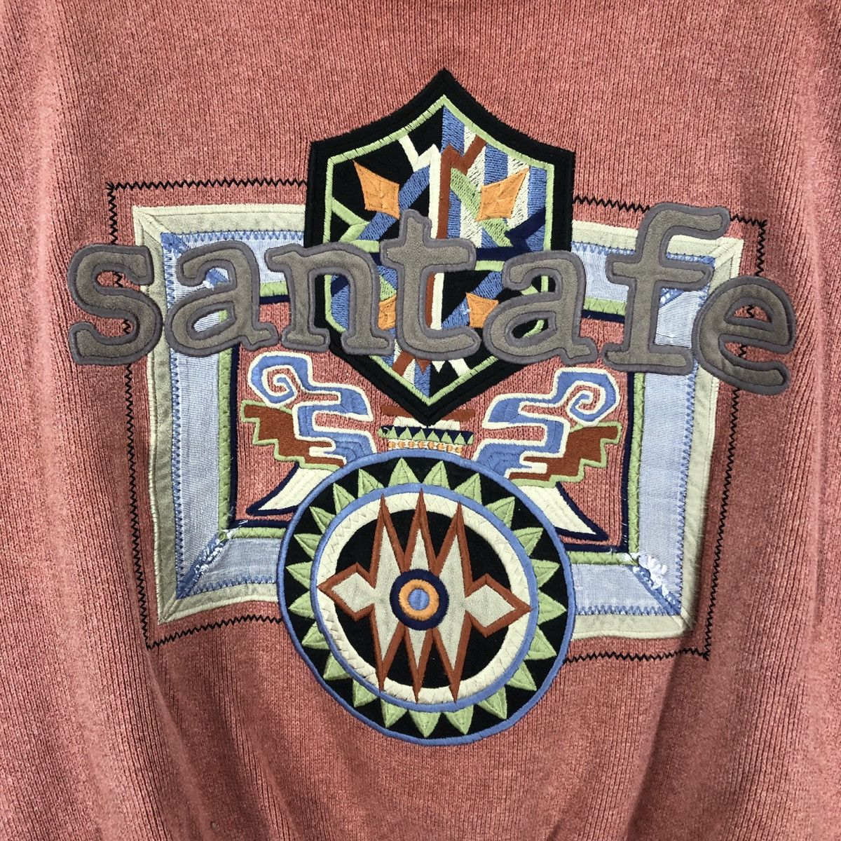 Japanese Brand Vintage SANTA FE Sweatshirt Rare Design #1060/AK Size US XL / EU 56 / 4 - 3 Thumbnail