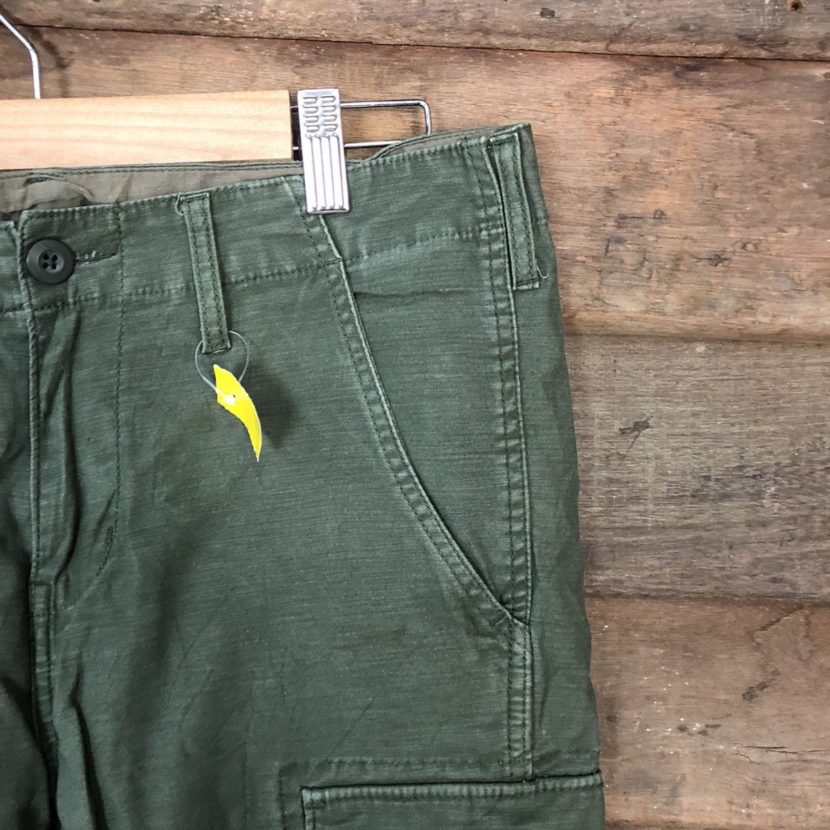 Japanese Brand × StraightFaded Union Station faded Green multipocket Cargo Pants #3387 Size US 32 / EU 48 - 5 Thumbnail