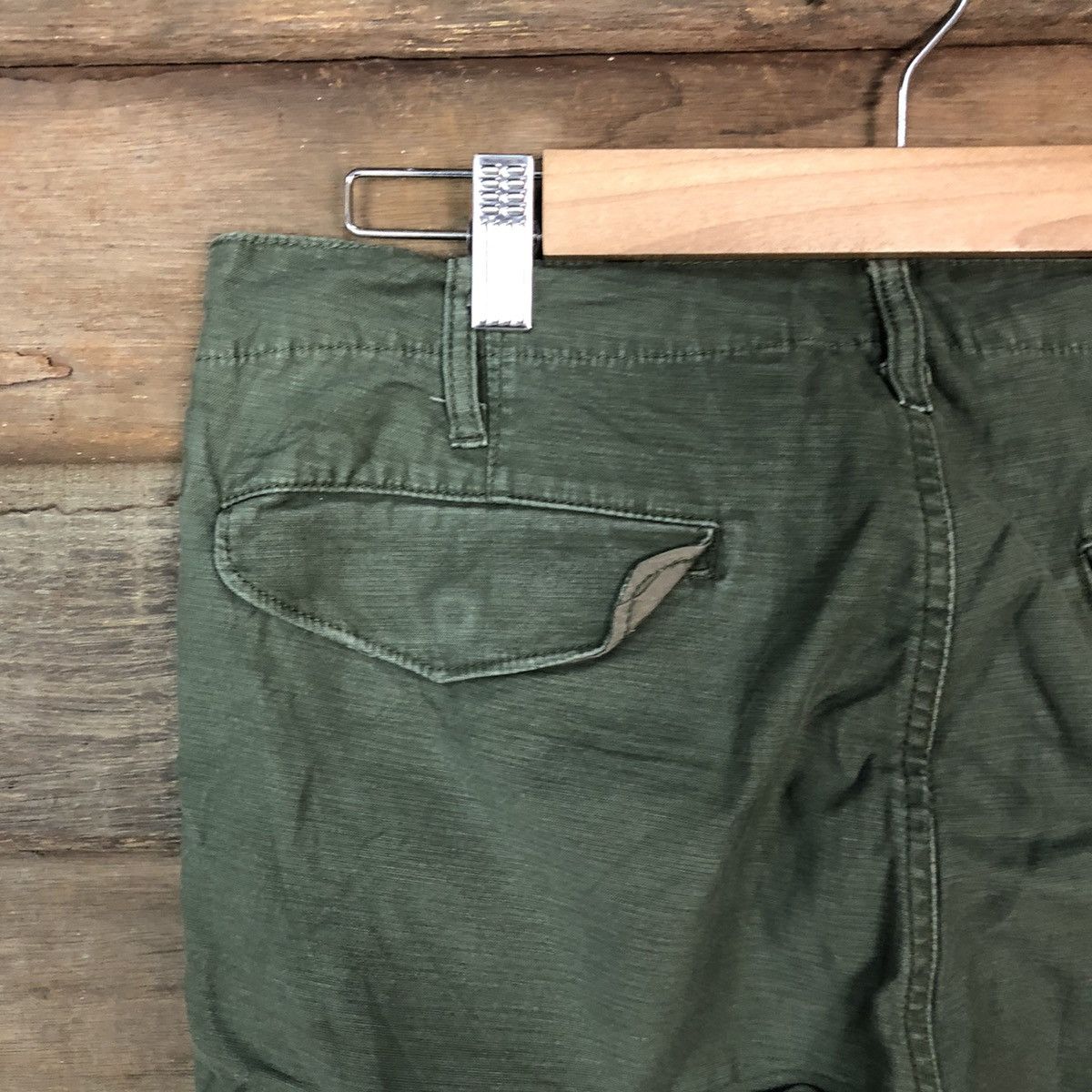 Japanese Brand × StraightFaded Union Station faded Green multipocket Cargo Pants #3387 Size US 32 / EU 48 - 14 Thumbnail