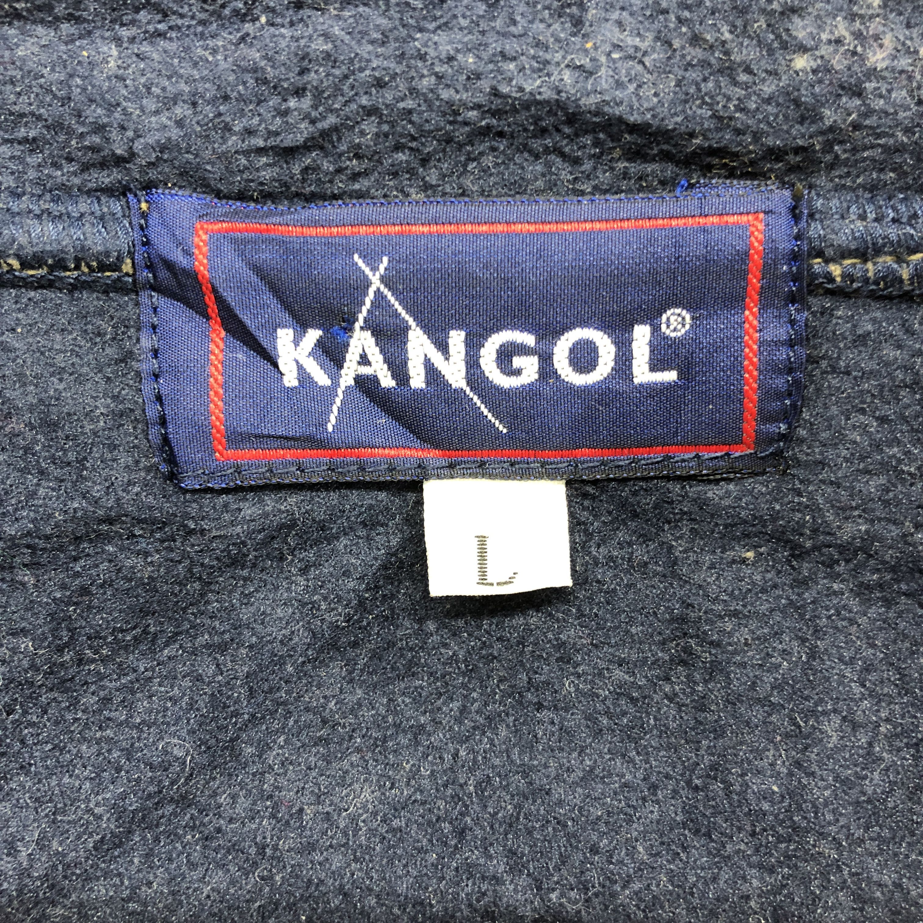 Kangol KANGOL Olive Green Turtle Neck Fleece #015/A Size US L / EU 52-54 / 3 - 4 Thumbnail