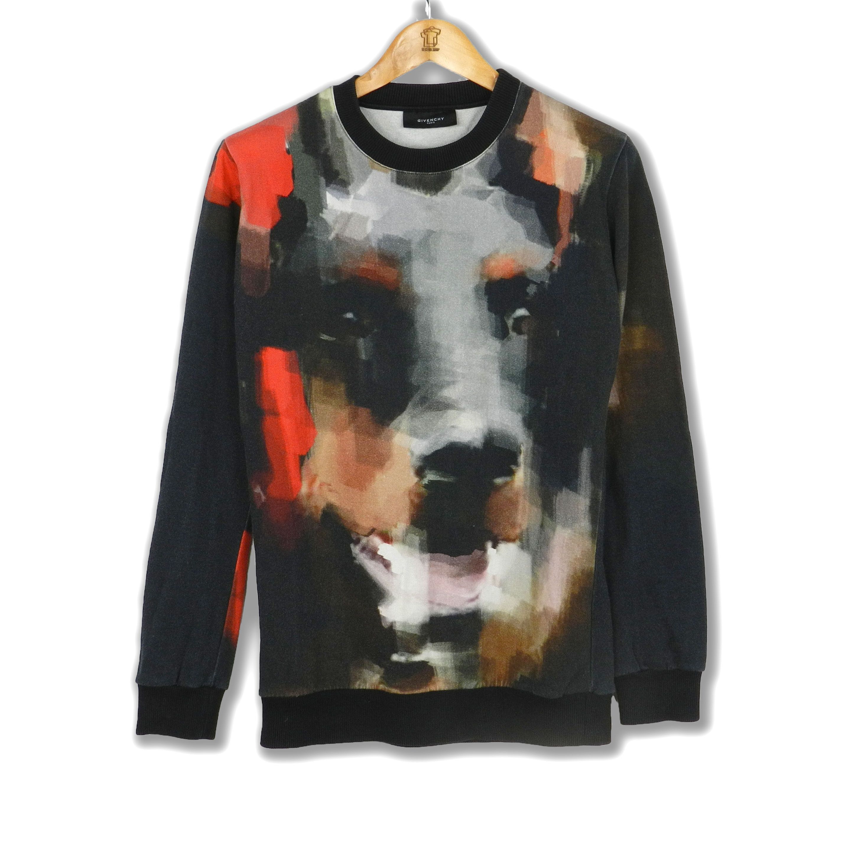 Givenchy Givenchy doberman crewneck sweater Grailed