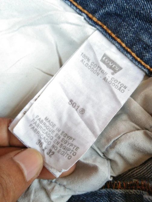 Levi's Vintage Levi's 501 Light Blue Wash Straight Leg Jeans 36x32 Size US 36 / EU 52 - 6 Thumbnail
