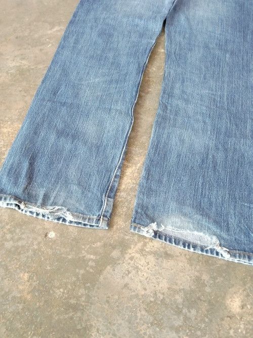 Levi's Vintage Levi's 501 Light Blue Wash Straight Leg Jeans 36x32 Size US 36 / EU 52 - 3 Thumbnail