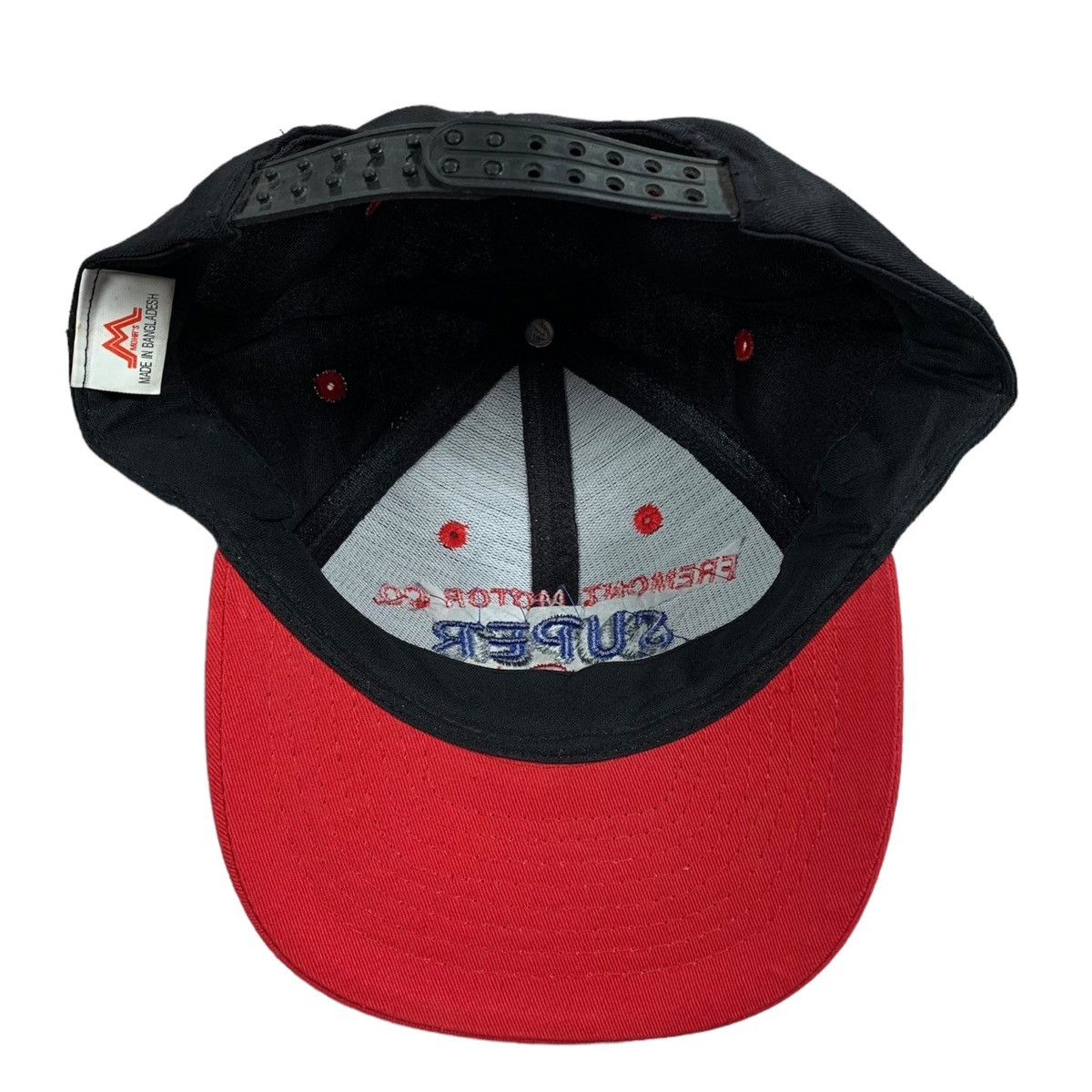 Vintage Vintage Ford Freemont Motor Co Super Duty Black Snapback Hat Size ONE SIZE - 3 Thumbnail