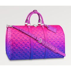LOUIS VUITTON VINTAGE Pink Neon Keepall 50 Graffiti Bag For Sale at 1stDibs   vintage pink louis vuitton bag, graffiti luggage, neon pink louis vuitton  bag