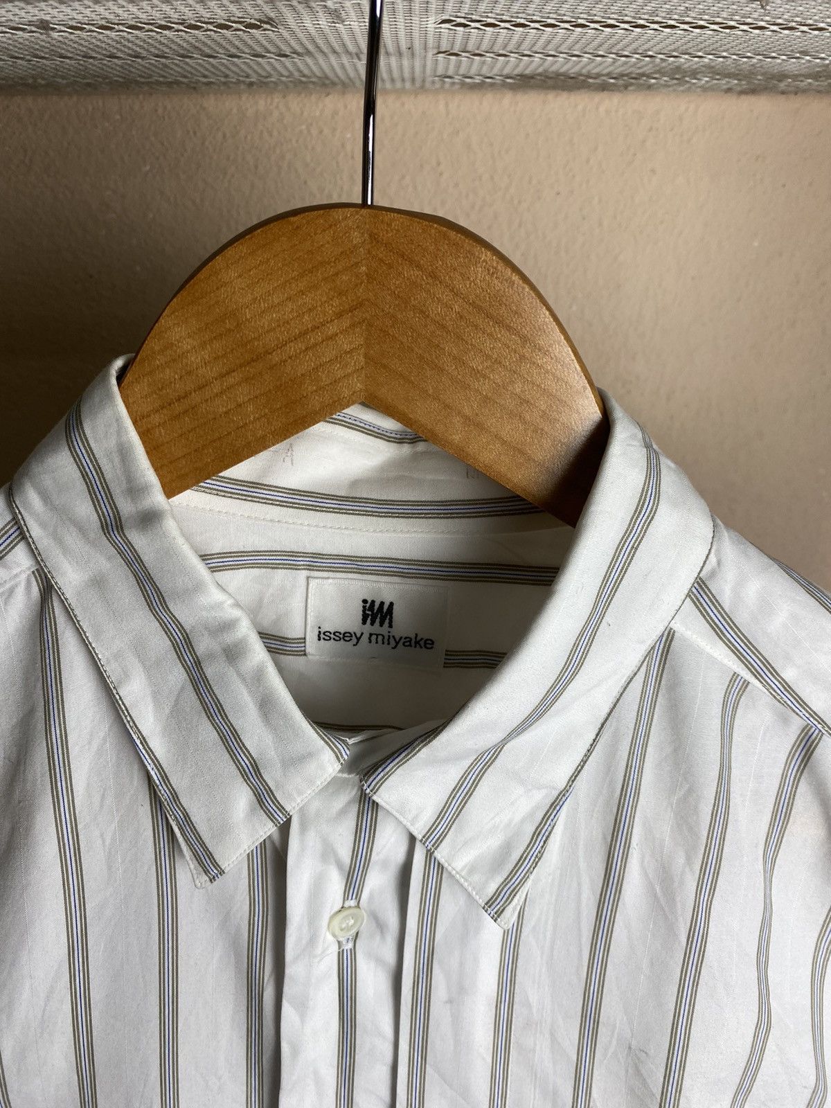 Issey Miyake Vintage Issey Miyake Button Up Stripe Size US M / EU 48-50 / 2 - 6 Thumbnail
