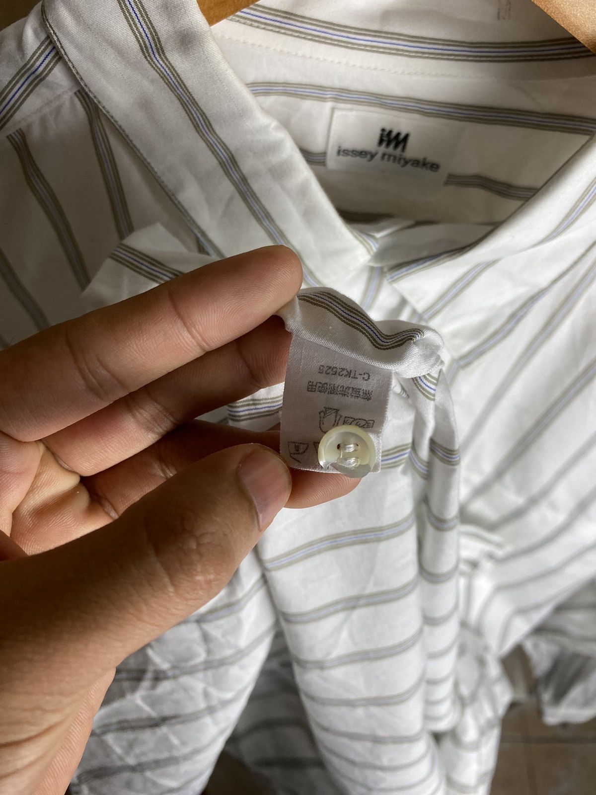 Issey Miyake Vintage Issey Miyake Button Up Stripe Size US M / EU 48-50 / 2 - 10 Thumbnail