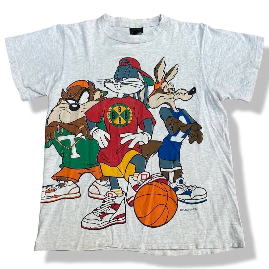 Vintage 1993 Vintage Looney Tunes x Cross Colors T-short Size Large ...
