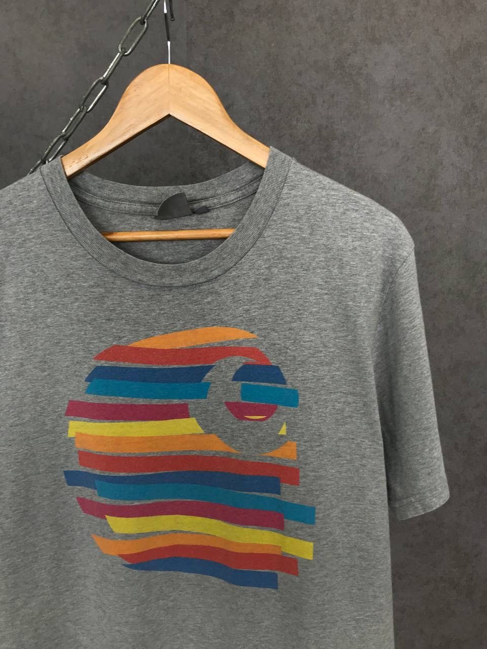 Carhartt Carhartt vintage streetwear big center logo tee Size US L / EU 52-54 / 3 - 2 Thumbnail