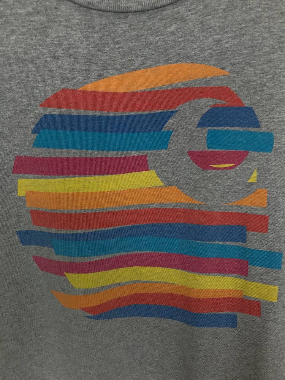 Carhartt Carhartt vintage streetwear big center logo tee Size US L / EU 52-54 / 3 - 3 Thumbnail