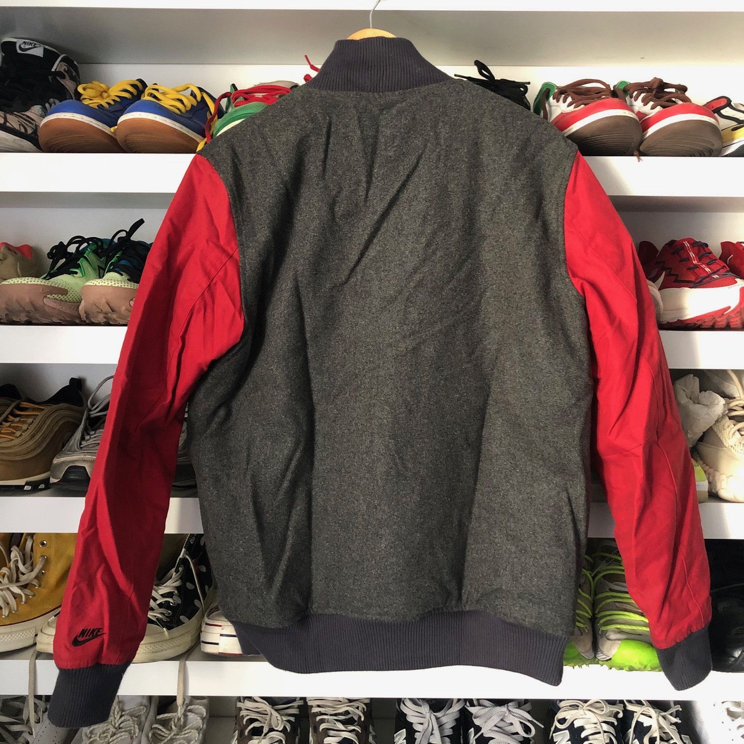 Nike NIKE NSW British Millerain Destroyer Wool Varsity Jacket Size US L / EU 52-54 / 3 - 5 Thumbnail