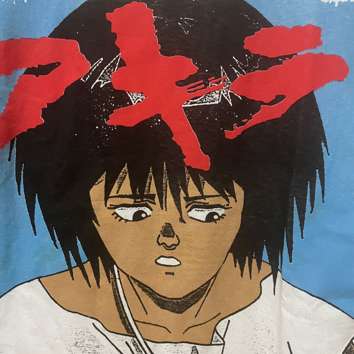 Japanese Brand Rare ️ Kaori Akira Anime Manga Tee Bootleg