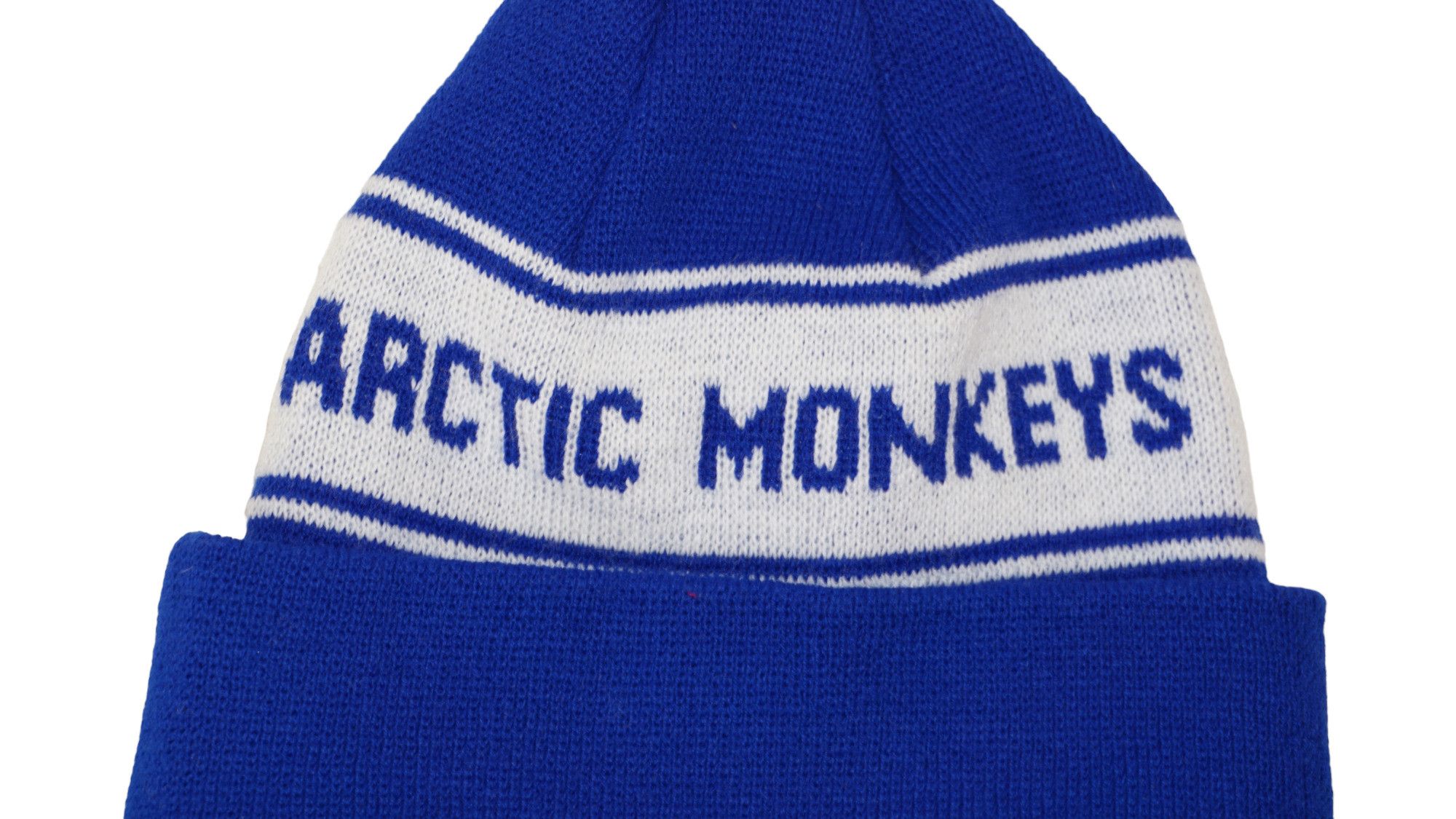 Band Tees × Vintage Arctic Monkeys Official Winter Beanie Snow Hat Size ONE SIZE - 2 Thumbnail