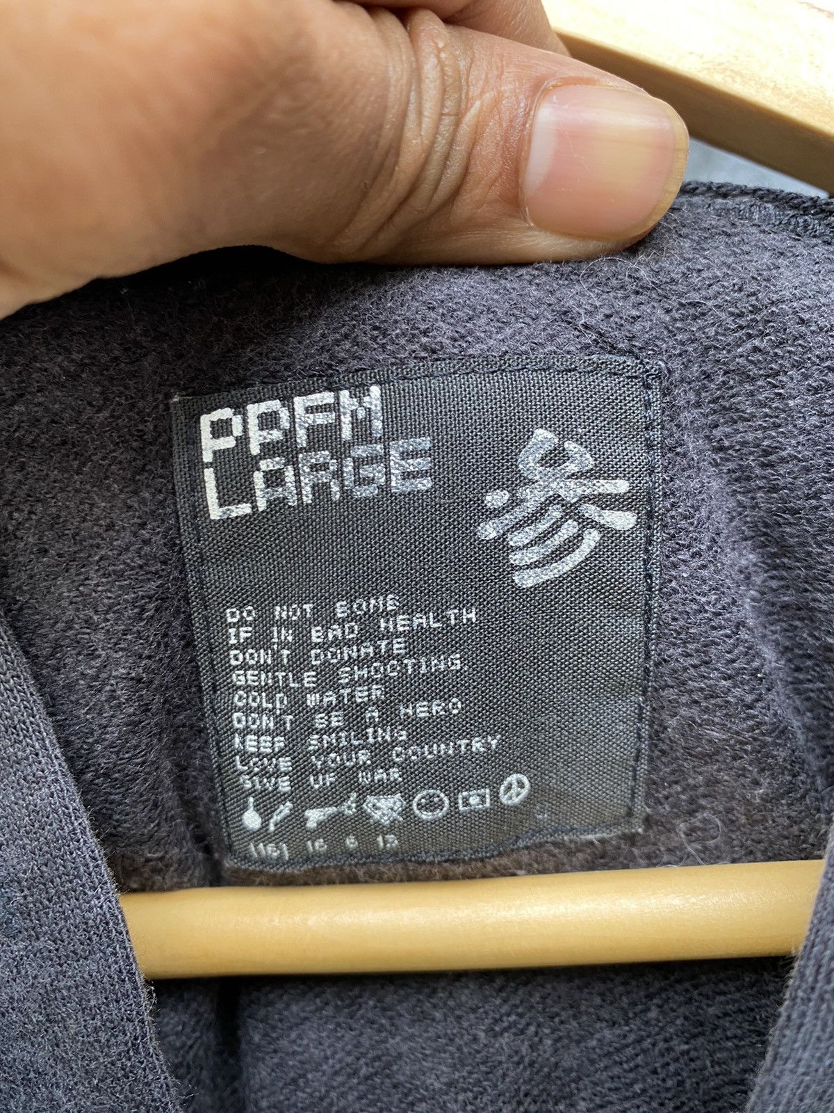 Japanese Brand × Vintage 🔥Steal🔥 PPFM Rare Item Hoddie (K-1) Size M / US 6-8 / IT 42-44 - 5 Thumbnail