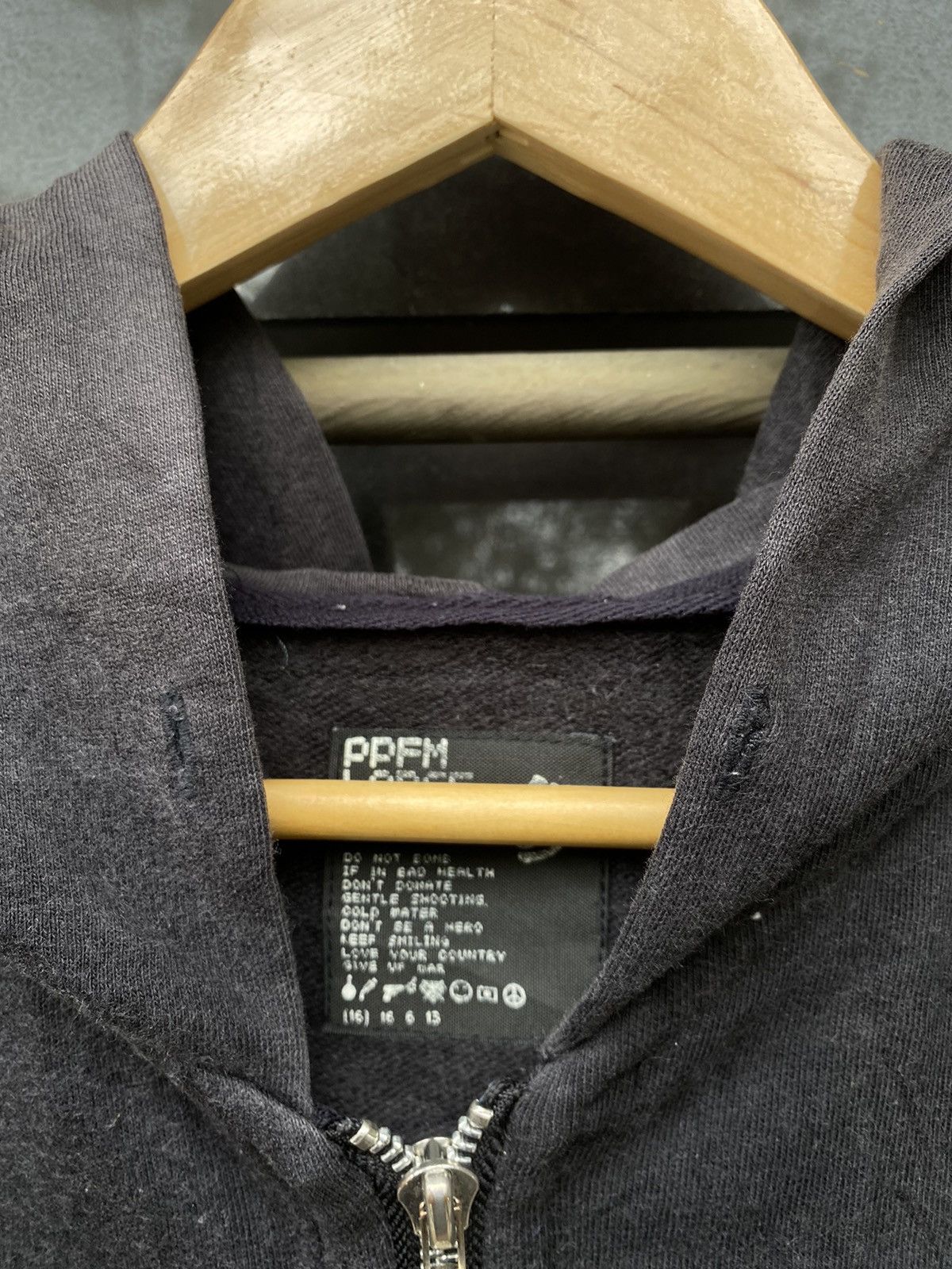 Japanese Brand × Vintage 🔥Steal🔥 PPFM Rare Item Hoddie (K-1) Size M / US 6-8 / IT 42-44 - 9 Thumbnail