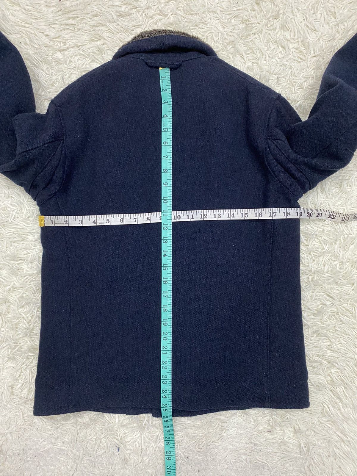 Blue Blue Japan Blue Blue Japan Quilted Wool Blend Jacket Size US M / EU 48-50 / 2 - 16 Thumbnail