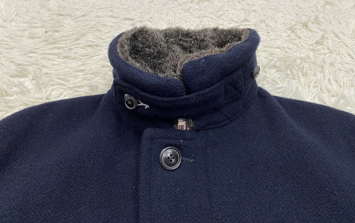 Blue Blue Japan Blue Blue Japan Quilted Wool Blend Jacket Size US M / EU 48-50 / 2 - 2 Thumbnail