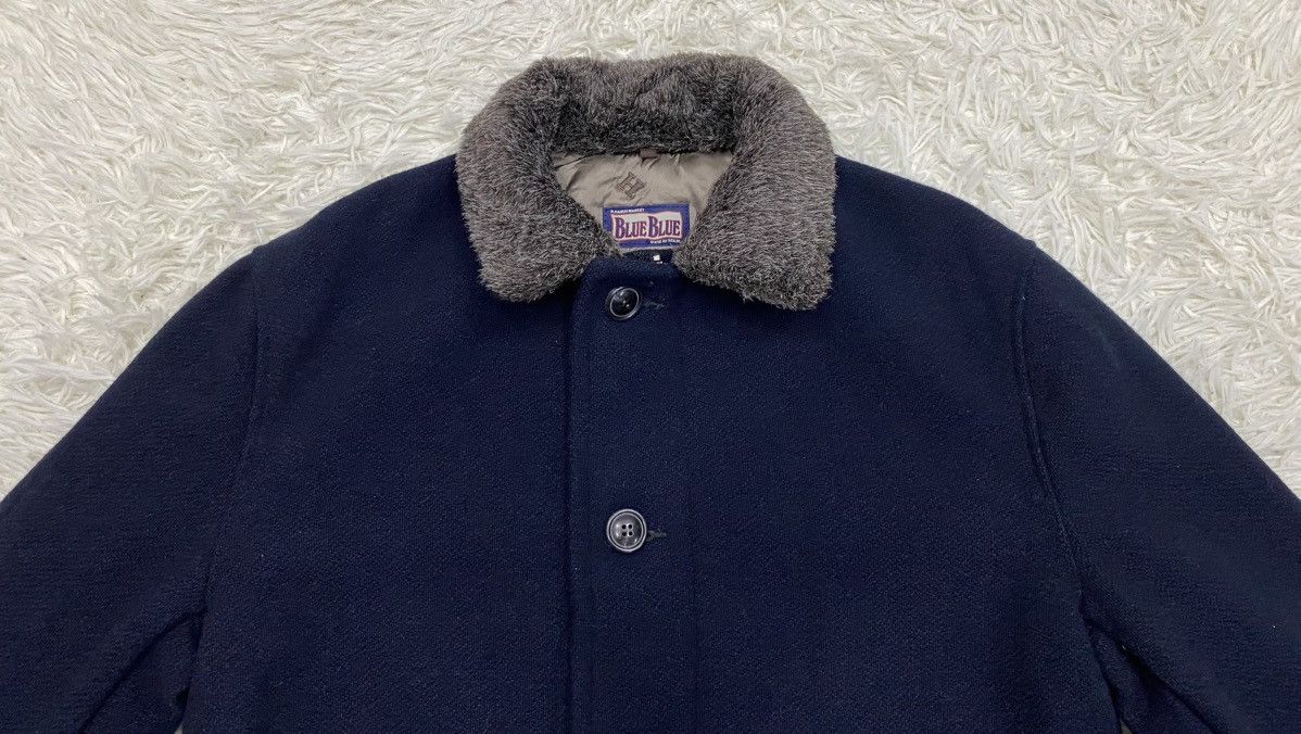 Blue Blue Japan Blue Blue Japan Quilted Wool Blend Jacket Size US M / EU 48-50 / 2 - 4 Thumbnail