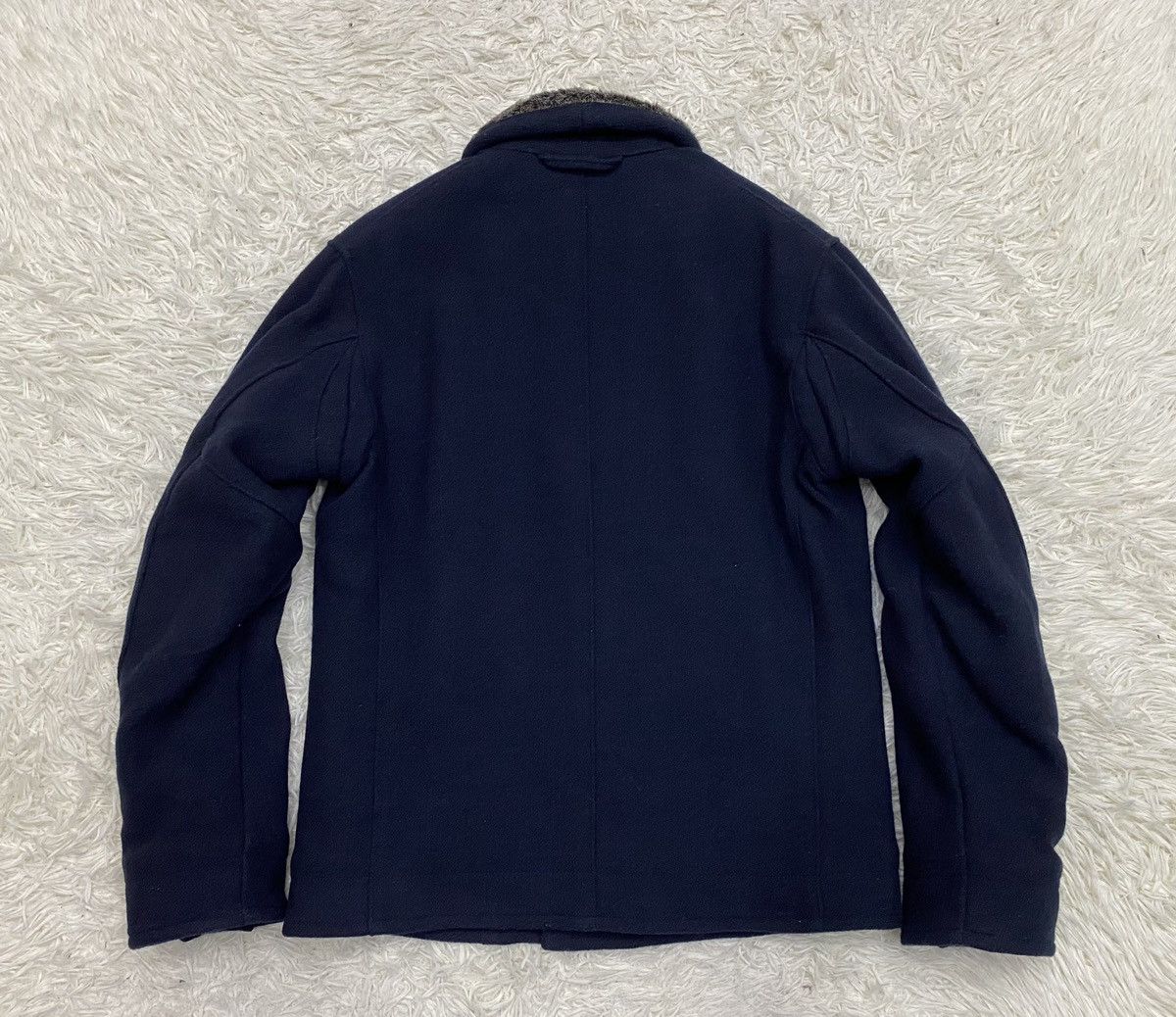 Blue Blue Japan Blue Blue Japan Quilted Wool Blend Jacket Size US M / EU 48-50 / 2 - 10 Thumbnail