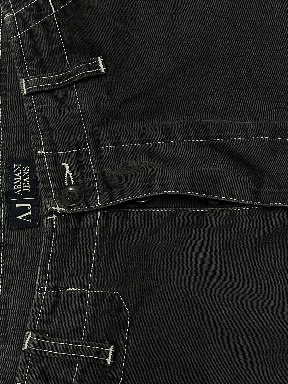 Armani × Vintage Vintage Armani Double Knee Sunfaded Pant Size US 32 / EU 48 - 7 Thumbnail