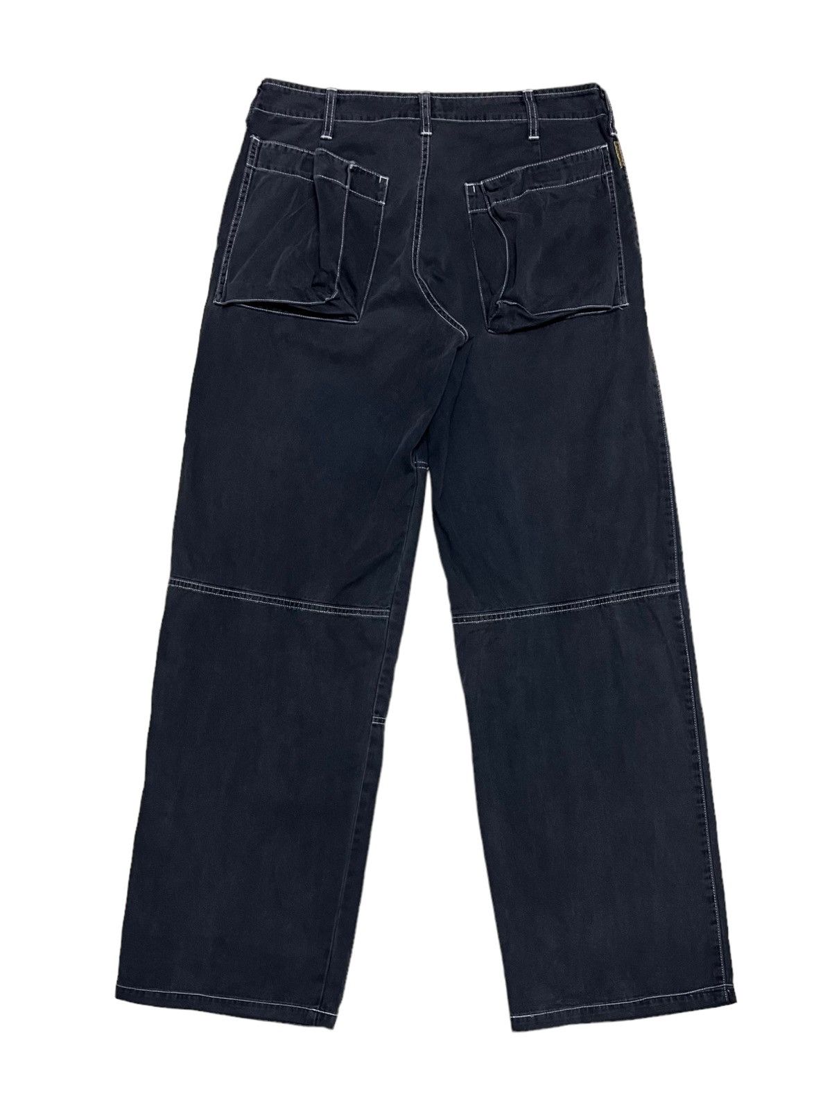 Armani × Vintage Vintage Armani Double Knee Sunfaded Pant Size US 32 / EU 48 - 5 Thumbnail