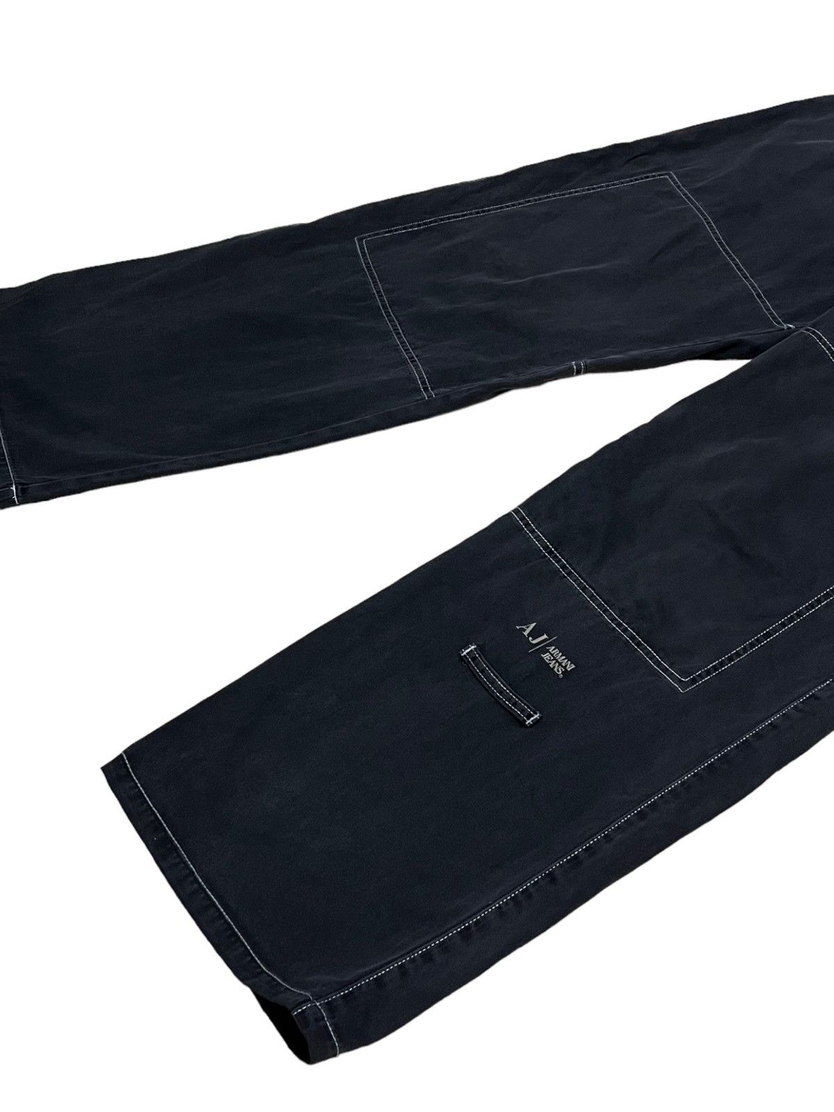 Armani × Vintage Vintage Armani Double Knee Sunfaded Pant Size US 32 / EU 48 - 3 Thumbnail