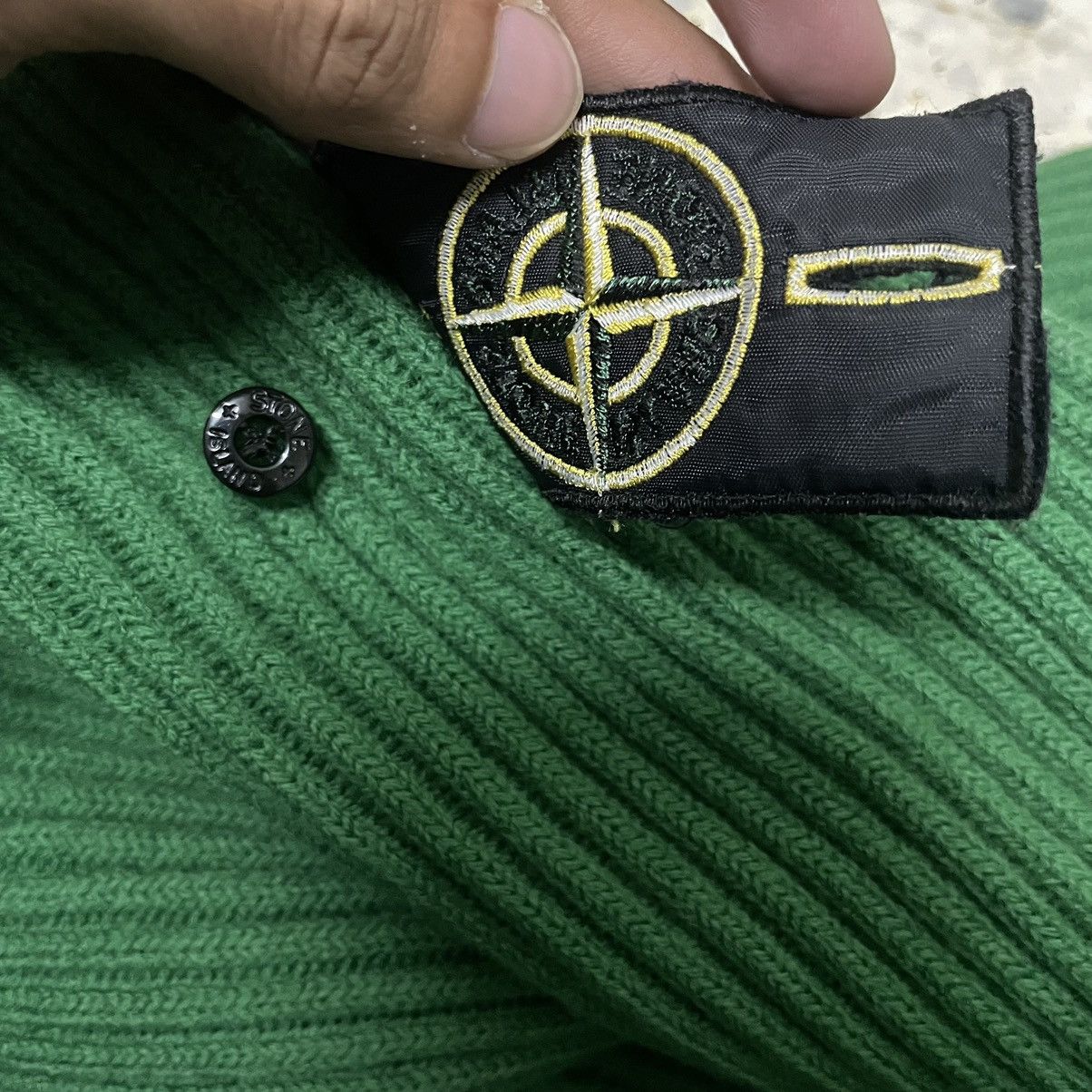 Stone Island 💥AW02 STONE ISLAND RIBBED TURTLENECK KNITWEAR SWEATER Size US L / EU 52-54 / 3 - 6 Thumbnail