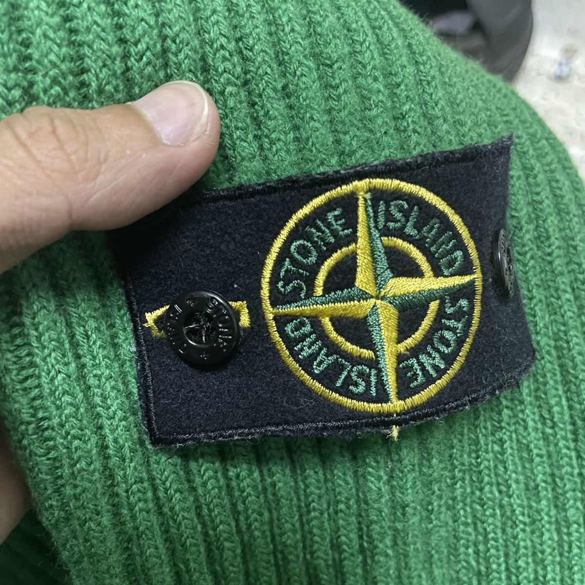 Stone Island 💥AW02 STONE ISLAND RIBBED TURTLENECK KNITWEAR SWEATER Size US L / EU 52-54 / 3 - 5 Thumbnail