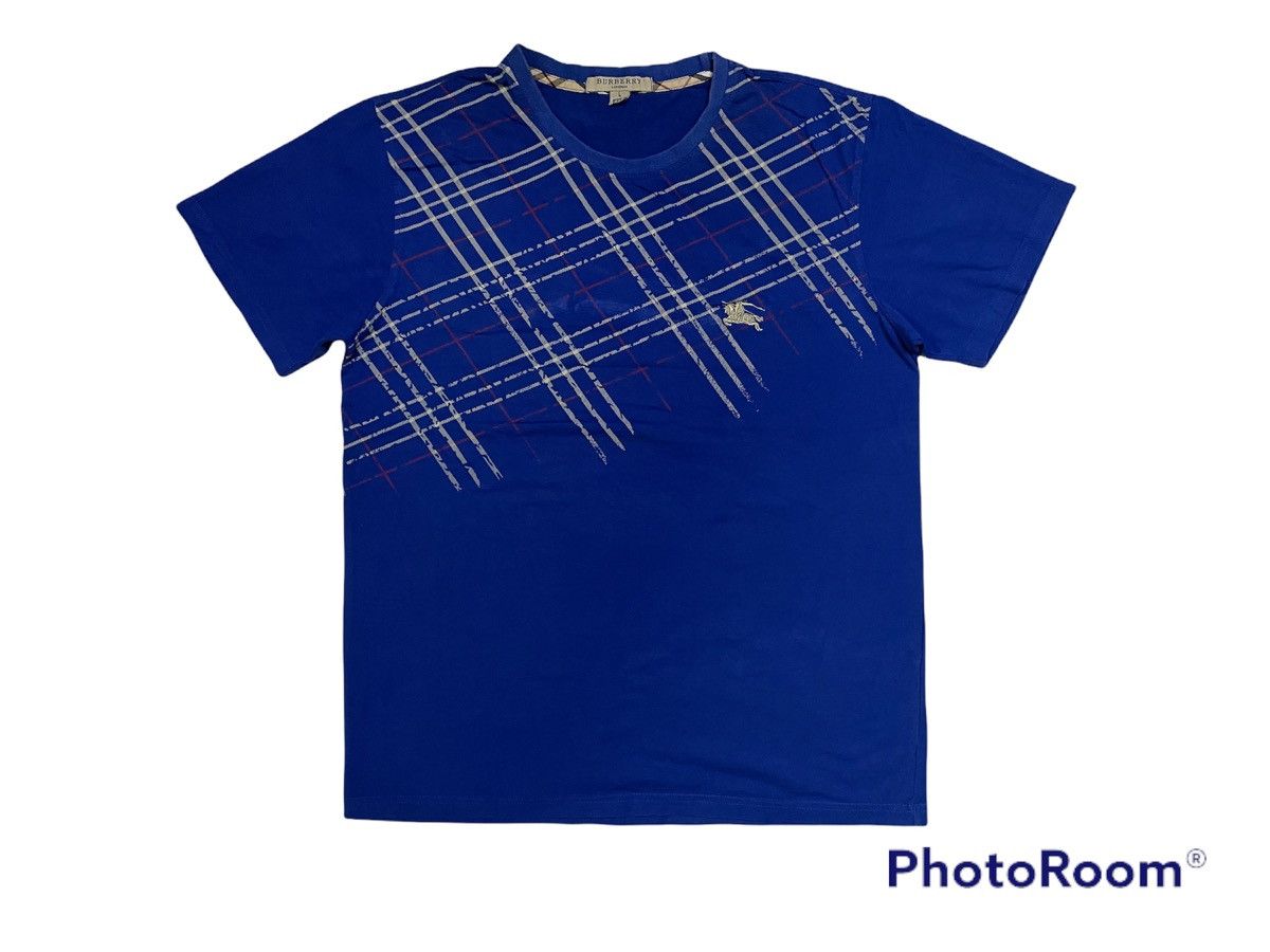 Burberry × Vintage Burberry T-Shirt Nice Design Size US L / EU 52-54 / 3 - 1 Thumbnail