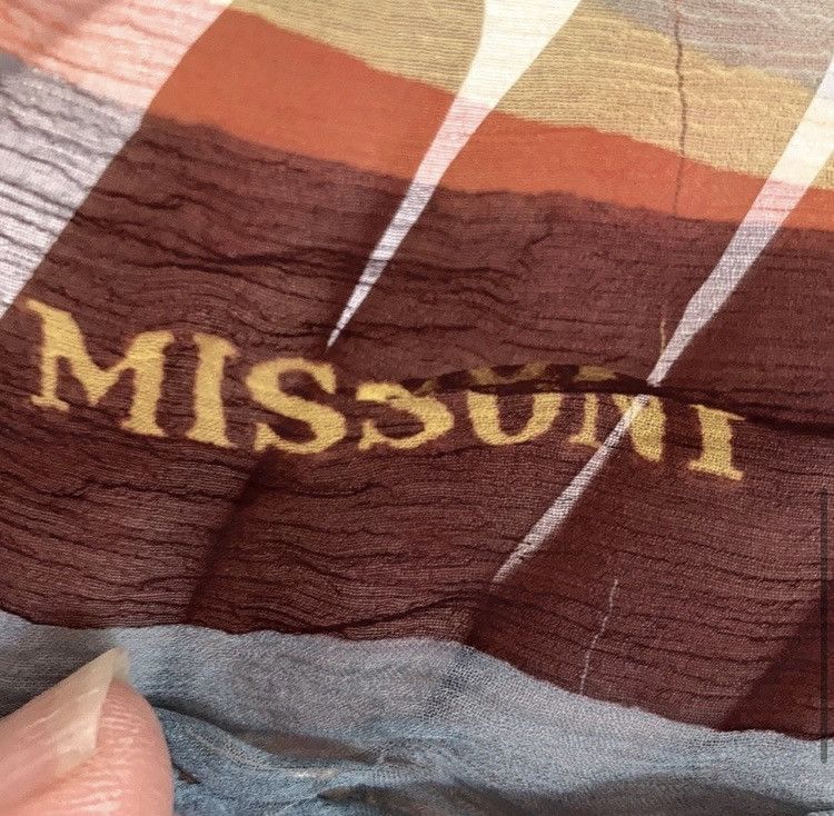 Missoni Missoni Silk Scarf Wrap Size ONE SIZE - 3 Thumbnail