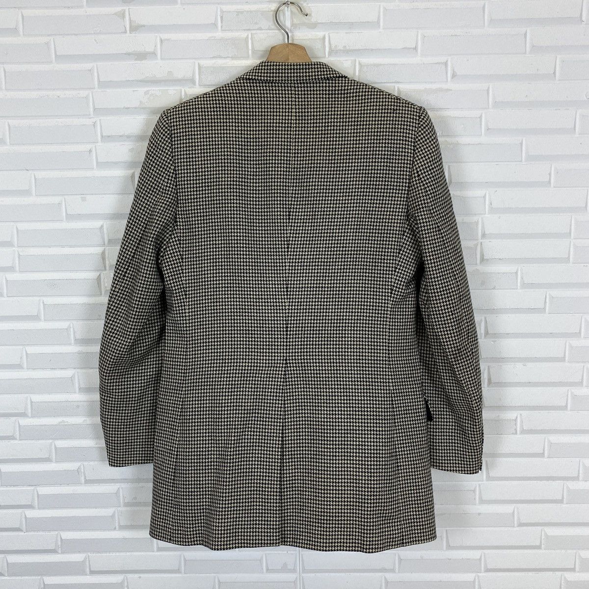 Aquascutum × Designer Aquascutum Houndstooth Blazer Size 40L - 17 Thumbnail