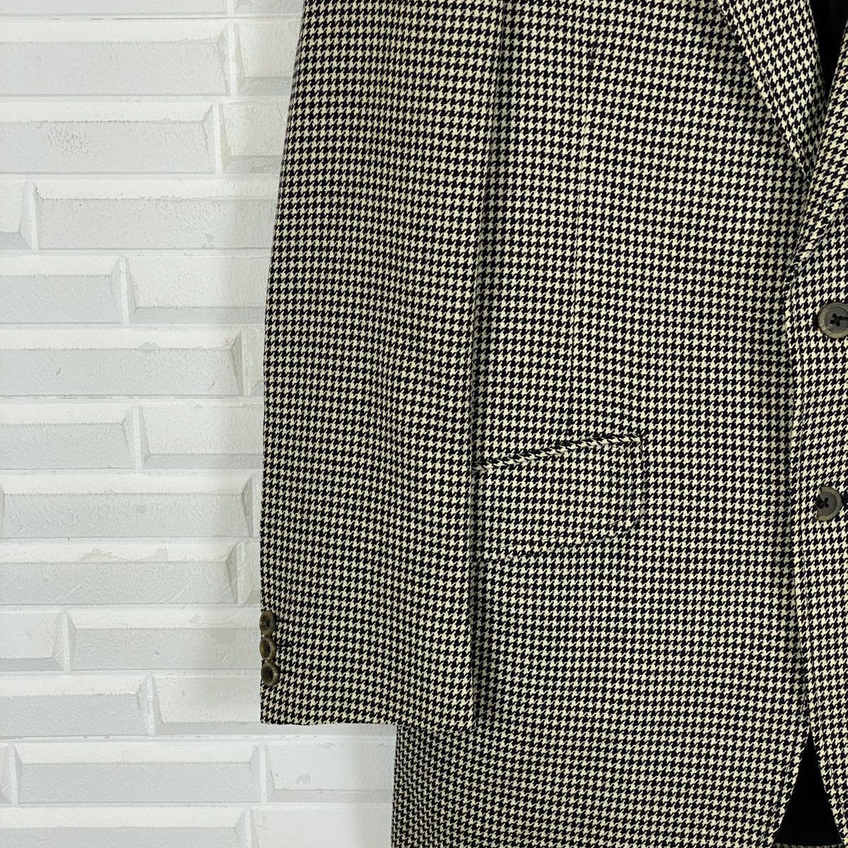 Aquascutum × Designer Aquascutum Houndstooth Blazer Size 40L - 9 Thumbnail