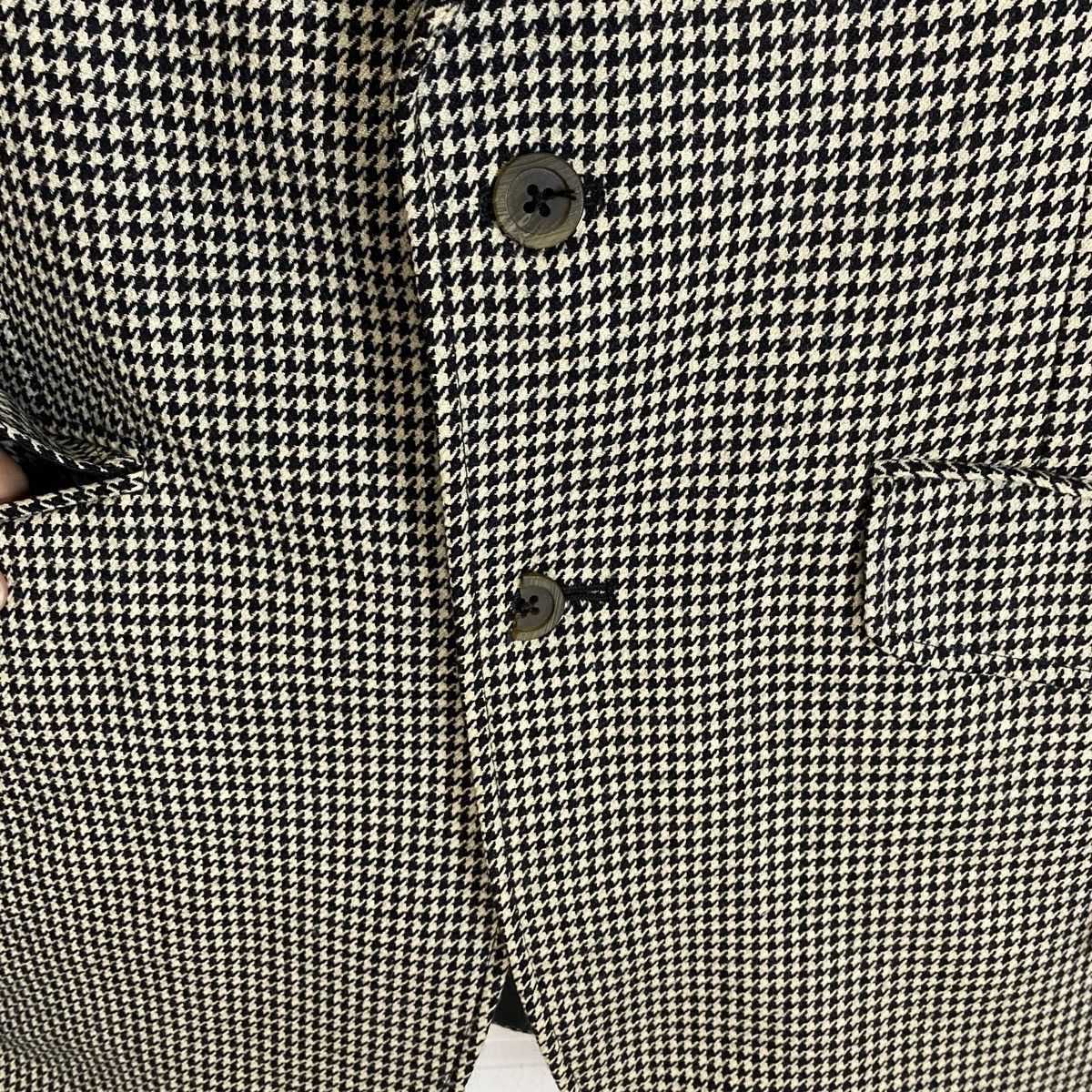 Aquascutum × Designer Aquascutum Houndstooth Blazer Size 40L - 14 Thumbnail