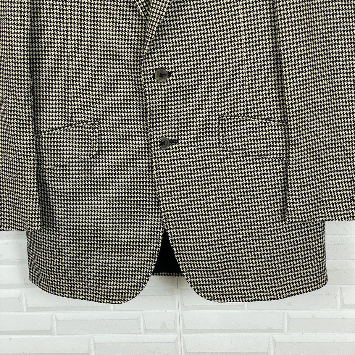 Aquascutum × Designer Aquascutum Houndstooth Blazer Size 40L - 12 Thumbnail