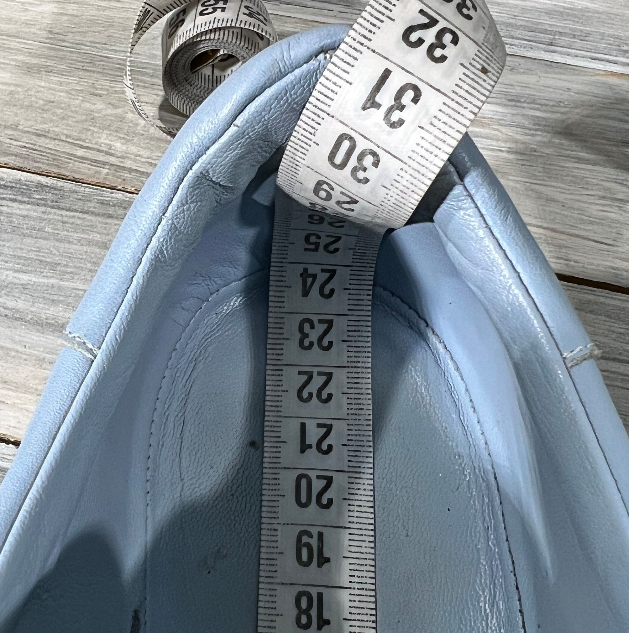 Jil Sander Jil Sander Monochrome Light Blue Leather Sneaker MadeInItaly Size US 6 / IT 36 - 12 Thumbnail