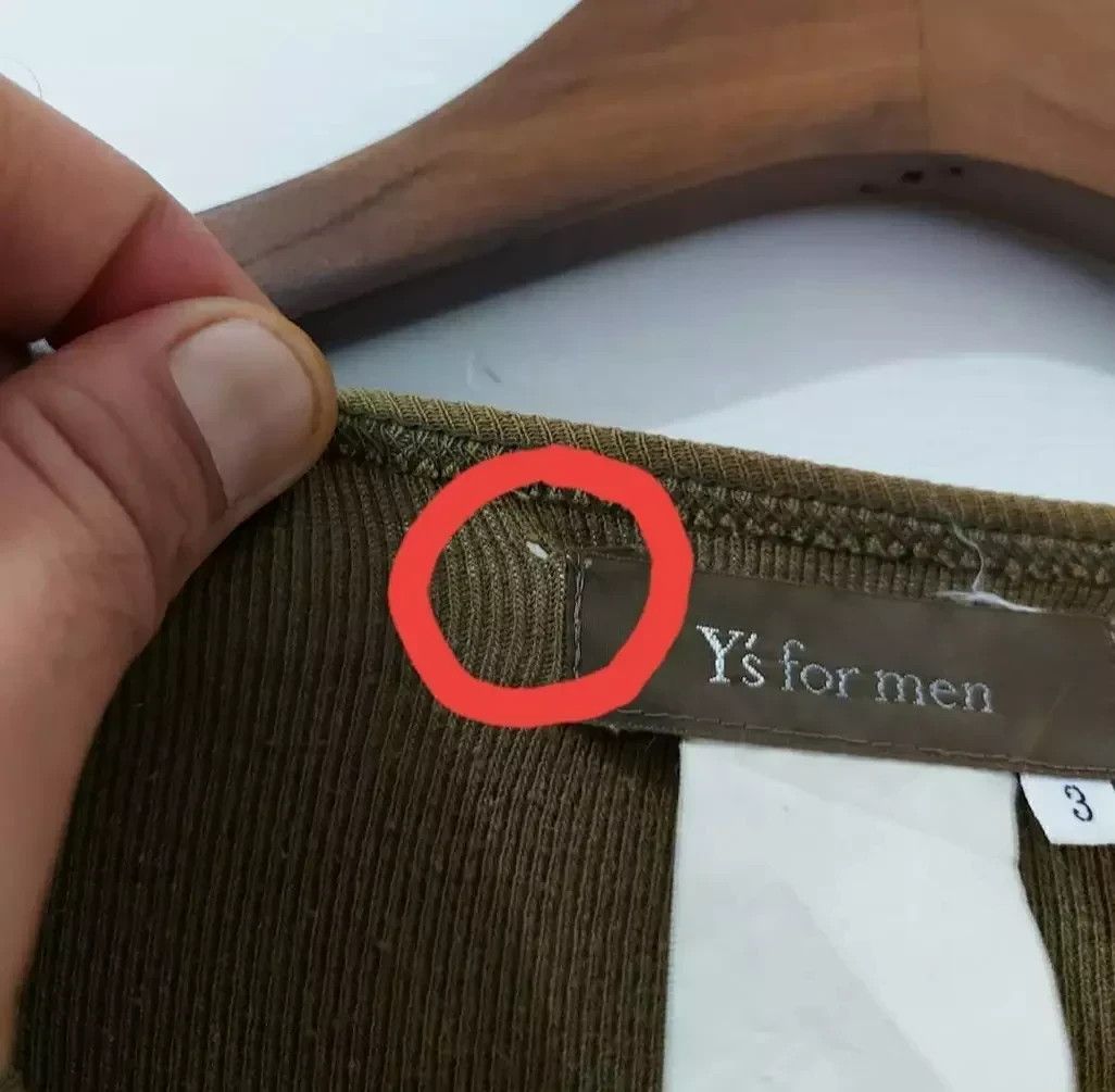 Y's for Men × Yohji Yamamoto Vintage Y's For Men Yohji Yamamoto Long Sleeve Size US M / EU 48-50 / 2 - 9 Thumbnail