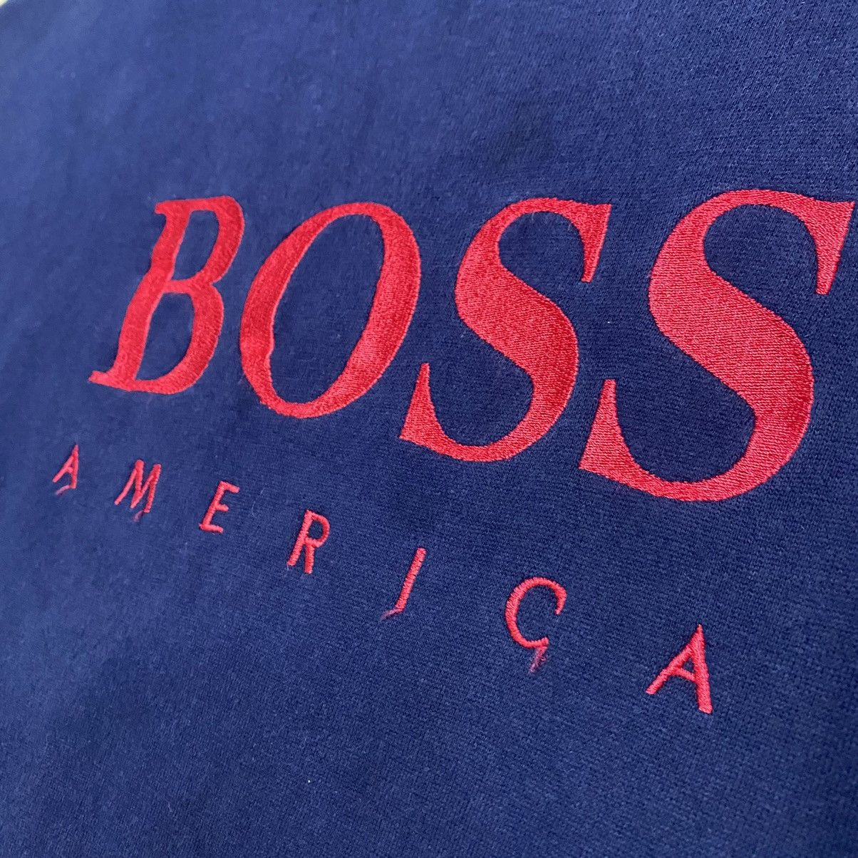 Hugo Boss × Vintage Boss America big embroidery logo Size US L / EU 52-54 / 3 - 7 Thumbnail