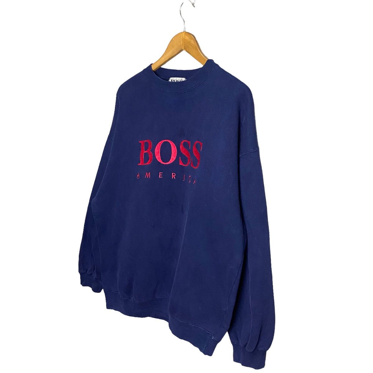Hugo Boss × Vintage Boss America big embroidery logo Size US L / EU 52-54 / 3 - 3 Thumbnail