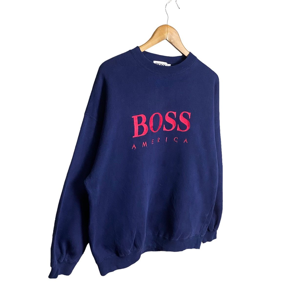 Hugo Boss × Vintage Boss America big embroidery logo Size US L / EU 52-54 / 3 - 4 Thumbnail