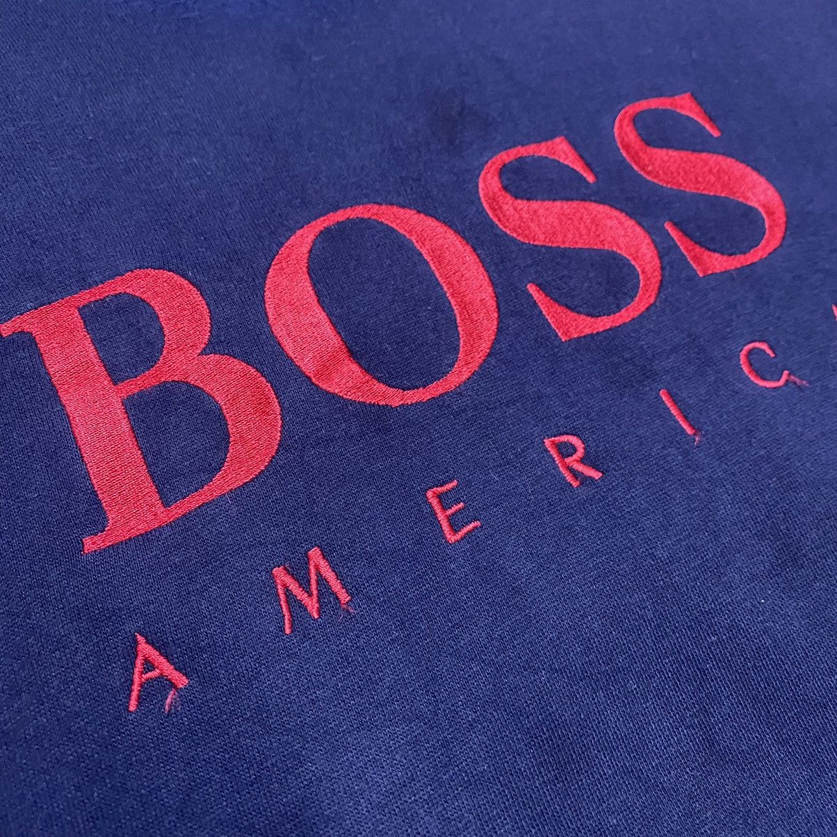 Hugo Boss × Vintage Boss America big embroidery logo Size US L / EU 52-54 / 3 - 6 Thumbnail