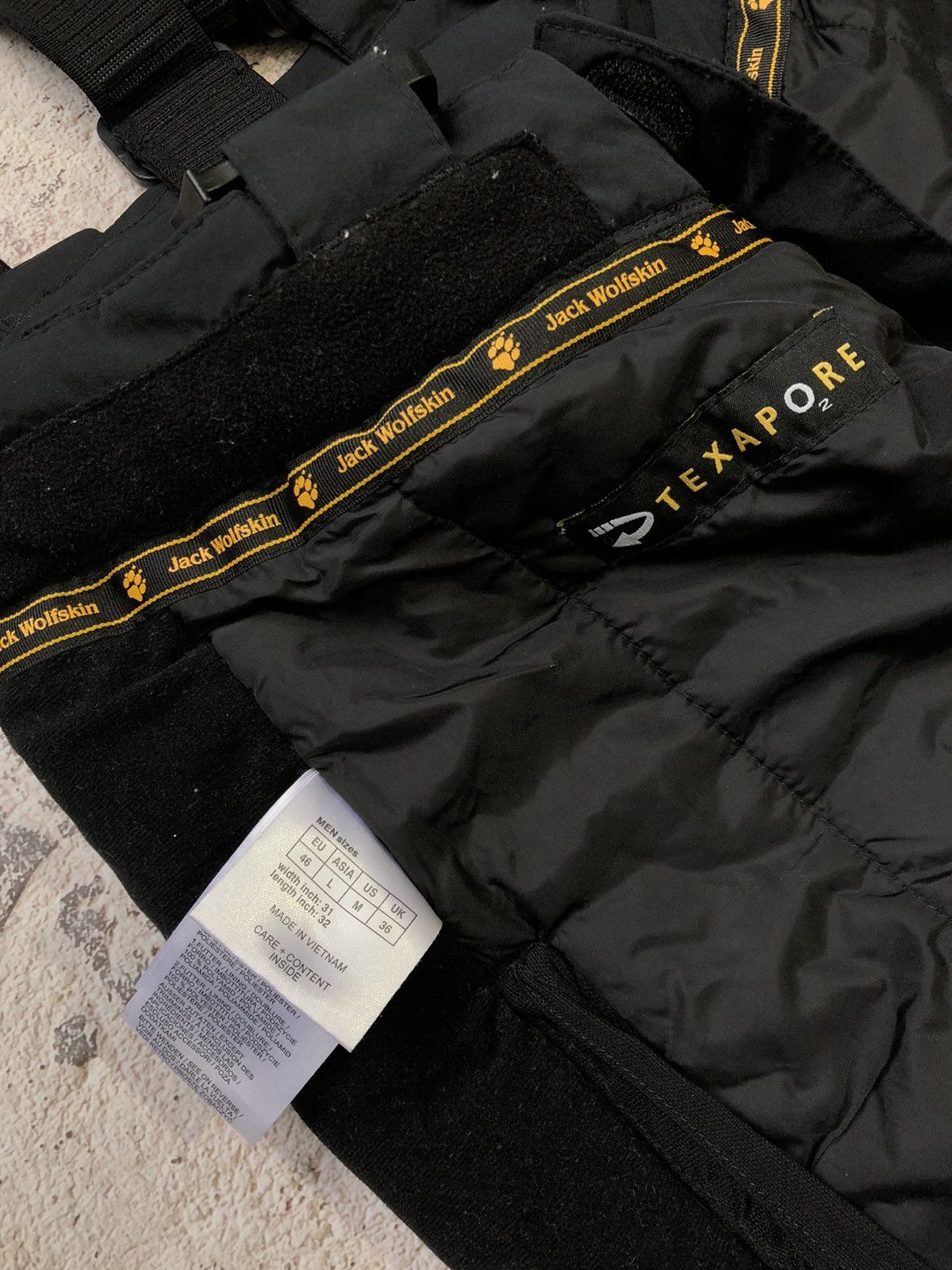Jack Wolfskin ⛷ 🏂Jack Wolfskin Ski Pants ( RECCO ) Size US 33 - 3 Thumbnail
